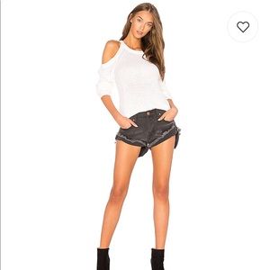 One Teaspoon Bandit Shorts in Phantom